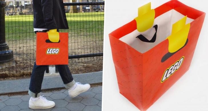 This Lego bag is on point