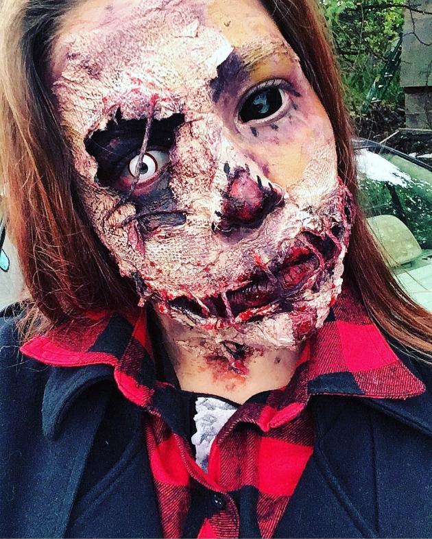 Scarecrow fx makeup.