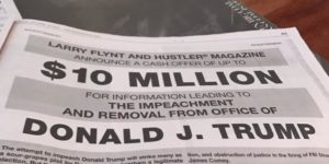 Full page ad in the Washington Post. The world is a weird place right now.