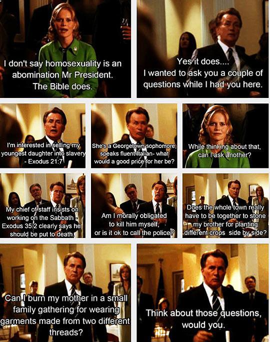 Probably The Best Scene From The West Wing