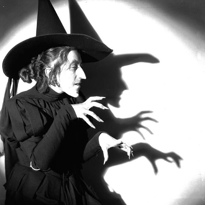 Margaret Hamilton, 1939 as The Wicked Witch of the West.