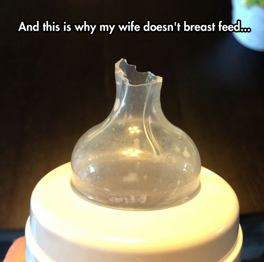 Why my wife doesn't breast feed...