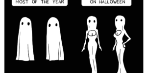 Ghosts love Halloween