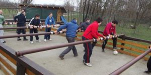 Giant Foosball Game