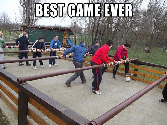 Giant Foosball Game