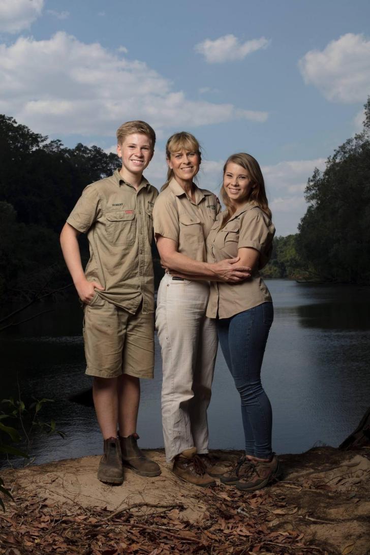 Steve Irwin's family 2017