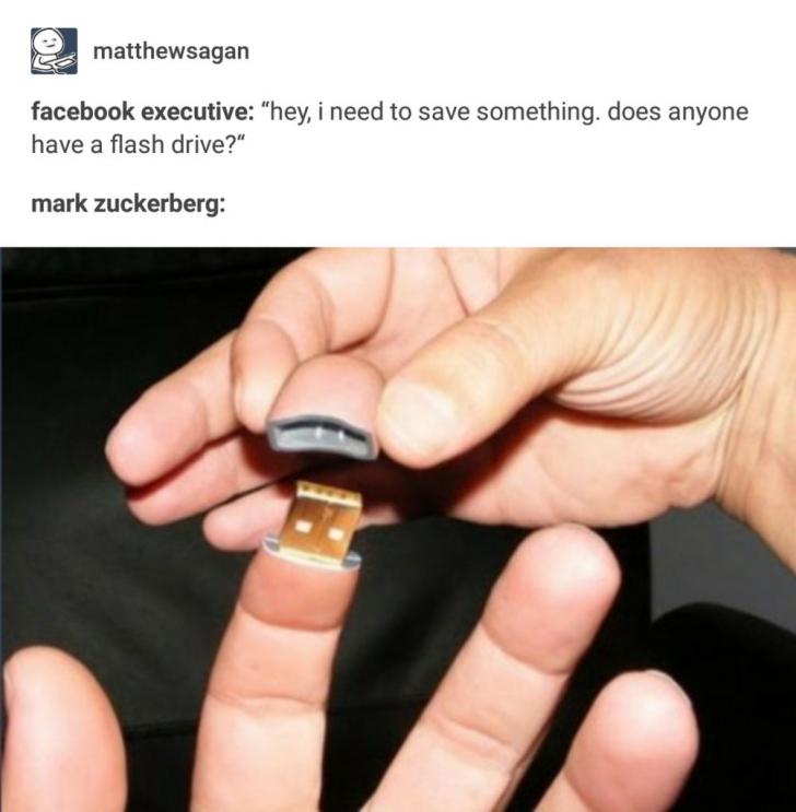 Any body have a flash drive?