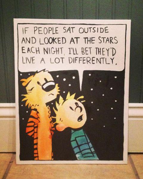 If people just looked at the stars