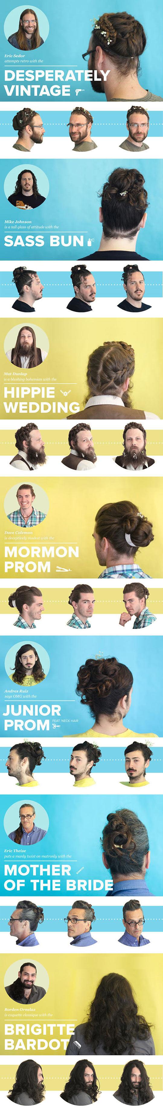 Desperately vintage, and other such hairstyles for men.