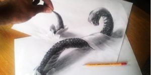 Awesome 3D drawing is awesome.