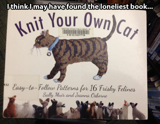 Knit your own cat!