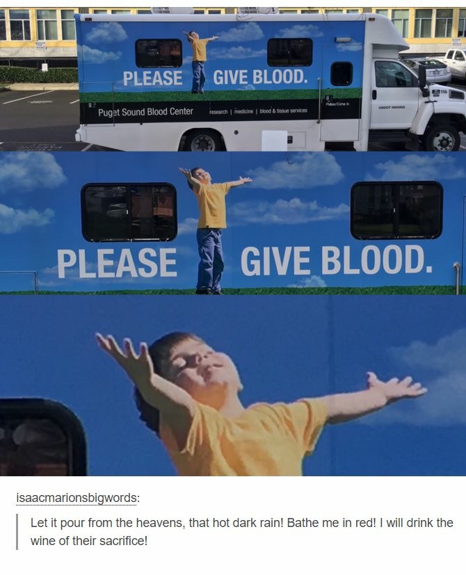 God is blood.