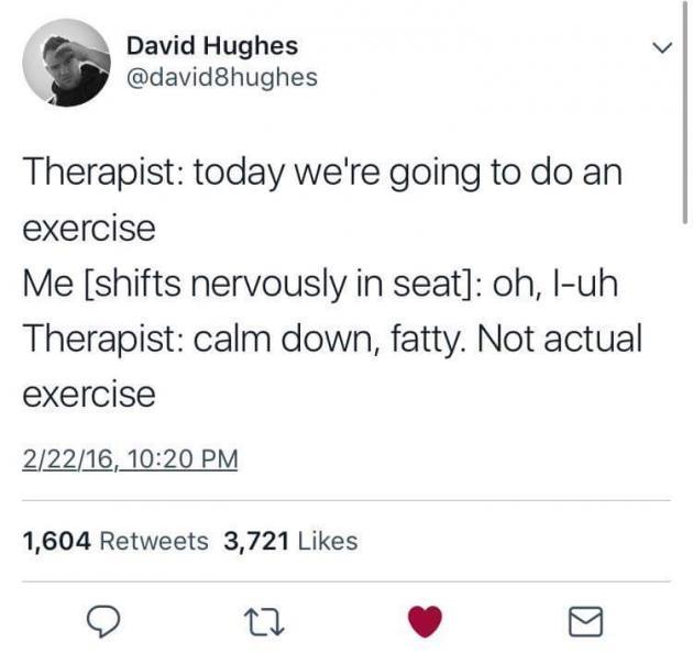 Therapy is hard.