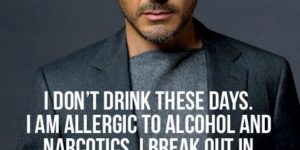 I am allergic to alcohol and narcotics…