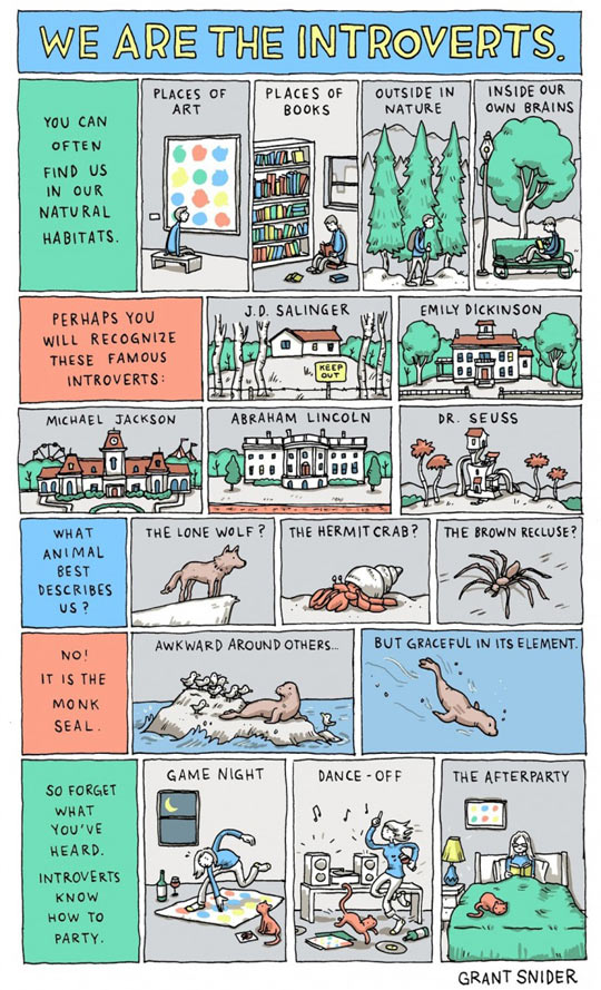 We are the introverts