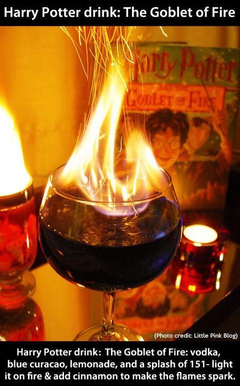 The goblet of fire c*cktail