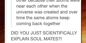 Understanding soul mates.