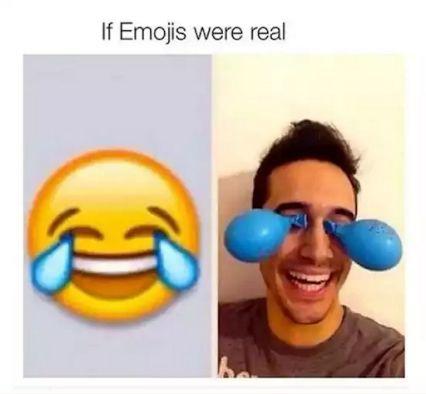 If emojis were real!