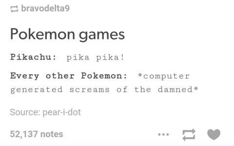 Pokemon cries
