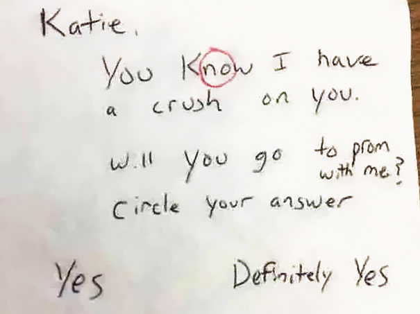 Well played Katie, well played