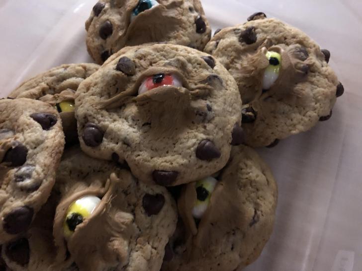 Spooky eyeball cookies are 2nummy4us