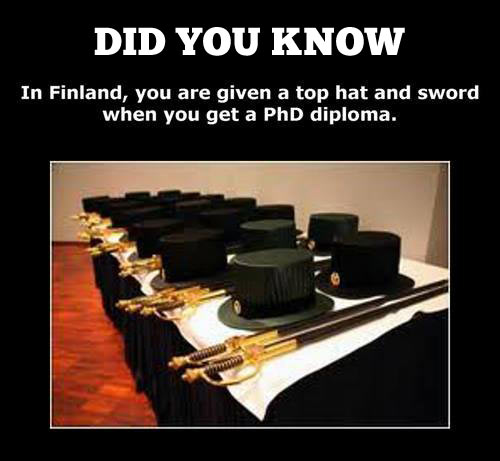 Hats off to Finland.