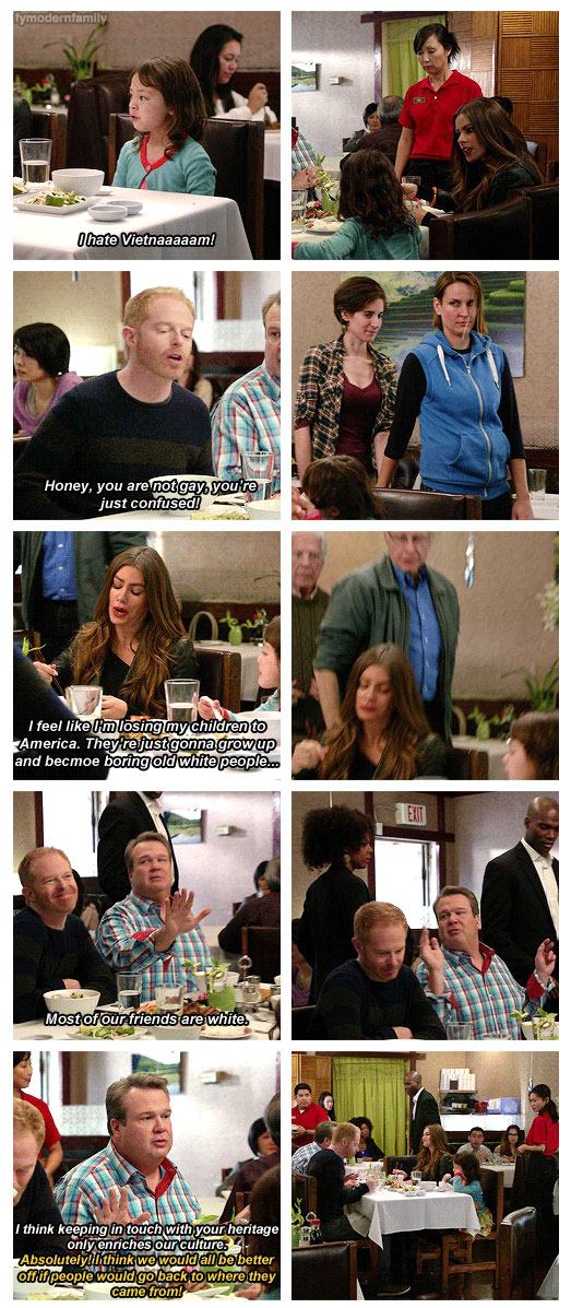 Best Modern Family scene ever.