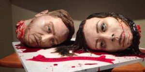 Decapitation cake by Natalie surfside