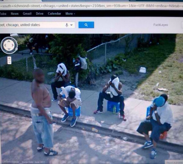 Here comes the google street car!