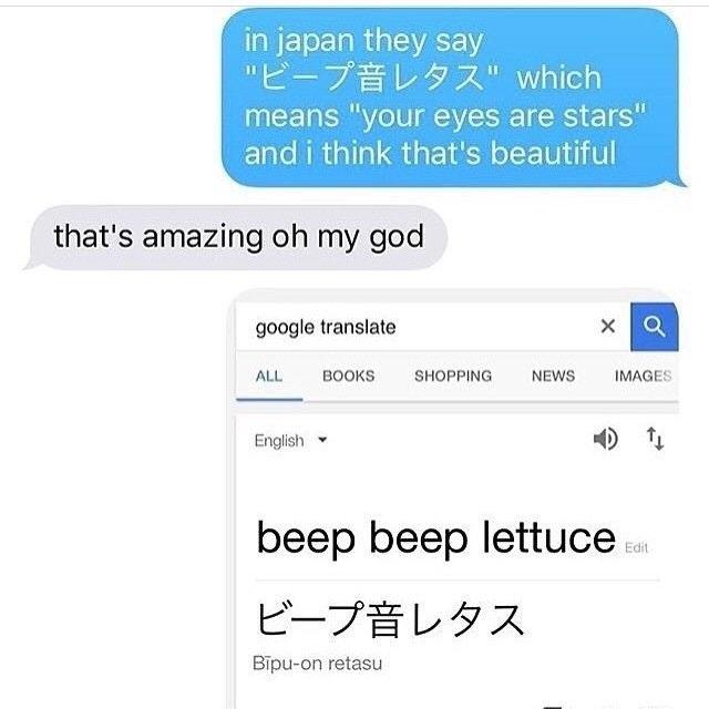 Beep beep lettuce