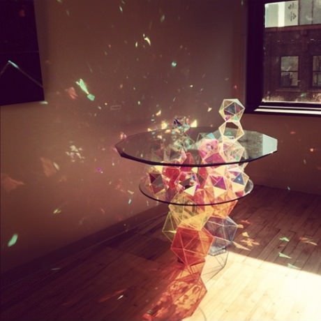 Stunning Sparkle Crystal Table.