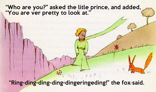 Who are you? asked the little prince.