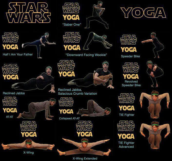 Star Wars Yoga.