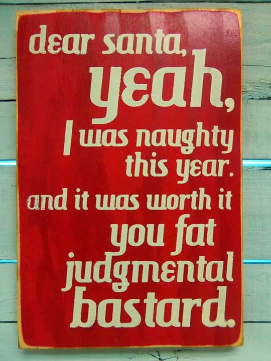 Dear Santa...