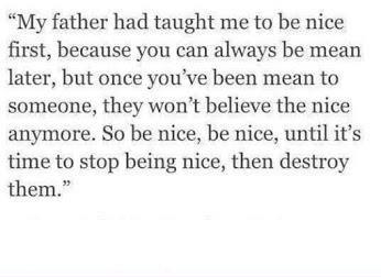 Be nice!