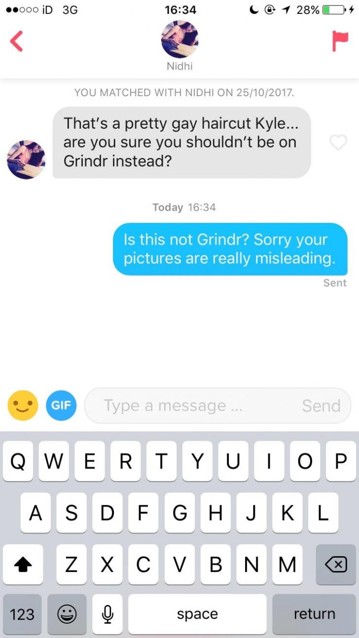 My latest tinder conversation didn't go as expected...