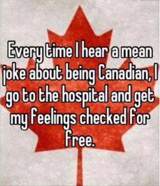 For my fellow Canadians.
