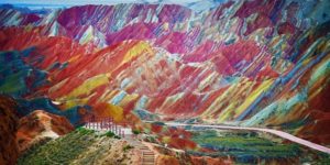 The Rainbow Mountains are China’s secret geological wonder