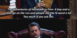 Ron Swanson’s book spoilers