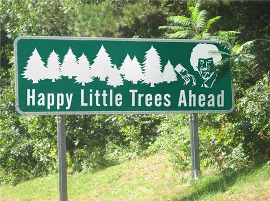 The happiest little sign!