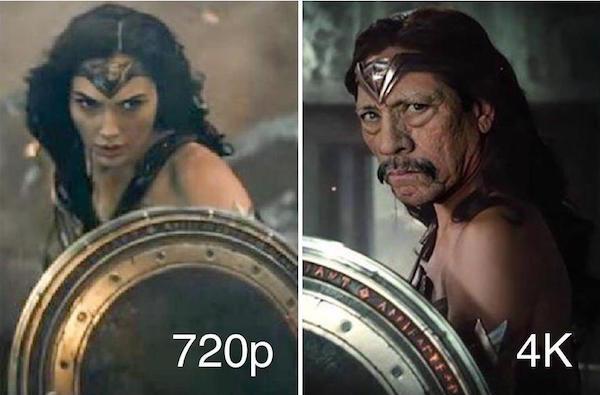 720P vs 4K