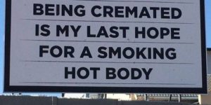 I choose cremation.