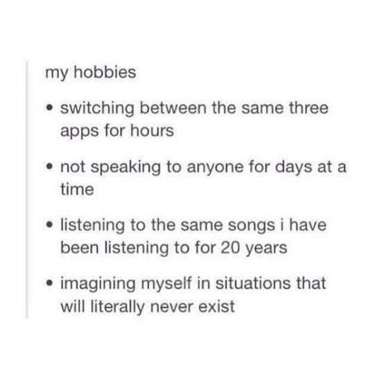 This describes me perfectly