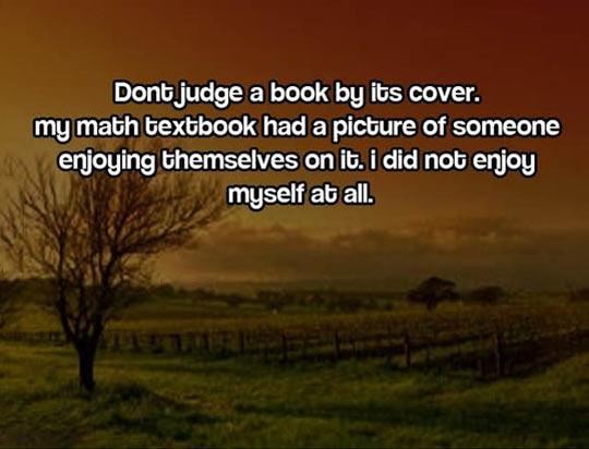 Don't Judge Books By Their Covers