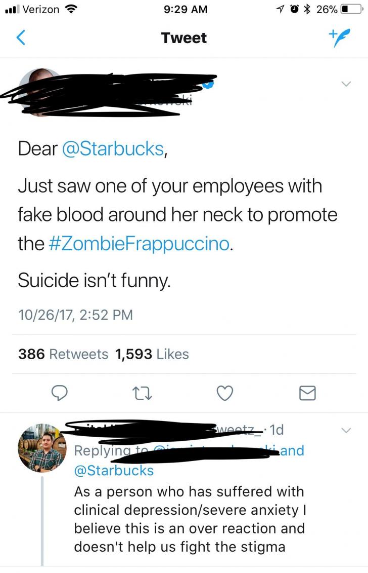 Starbucks upped their trigger game.