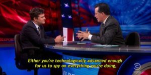 Colbert on U.S. relations with the rest of the world.