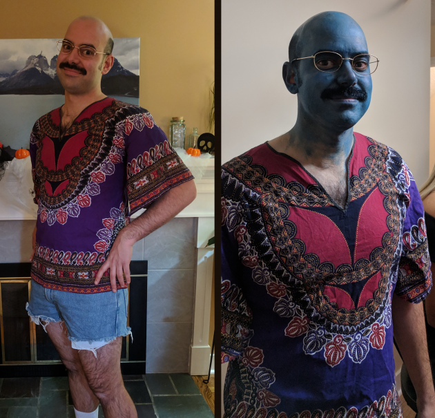Showed up to a party and blue myself halfway through