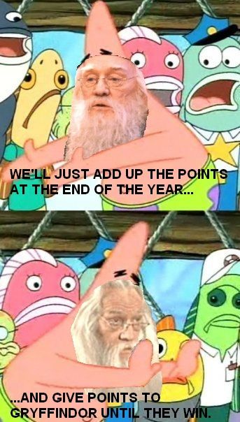 Dumbledore logic.