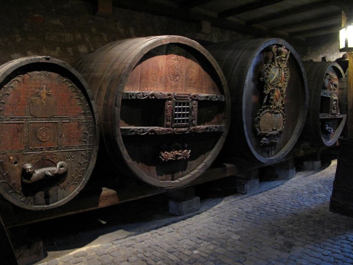 18th Century Wine Barrels in France