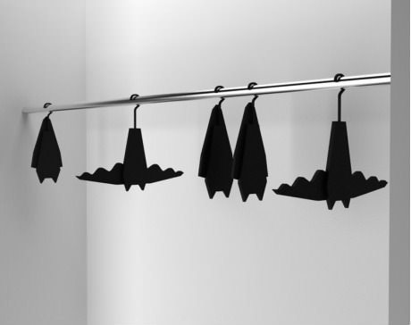 Batman clothes hangers.